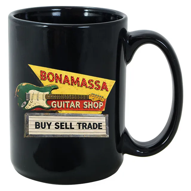 Joe Bonamassa Bona Guitar Shop krus keramikk 11oz