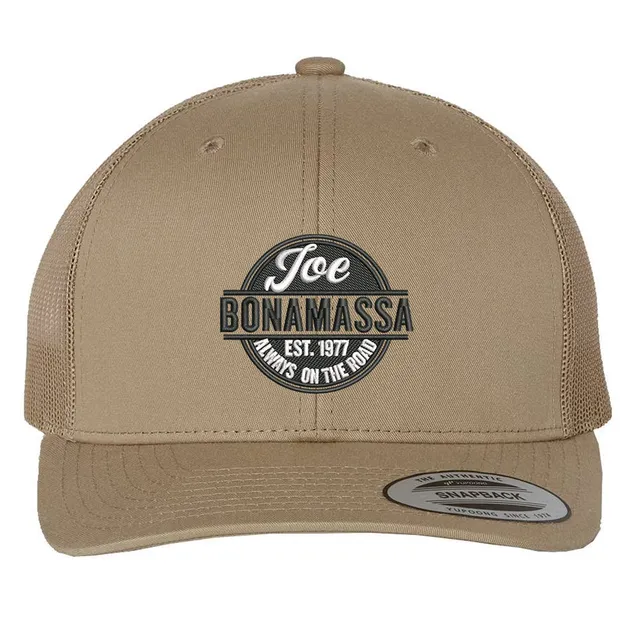Joe Bonamassa Always On The Road trucker caps svart snapback