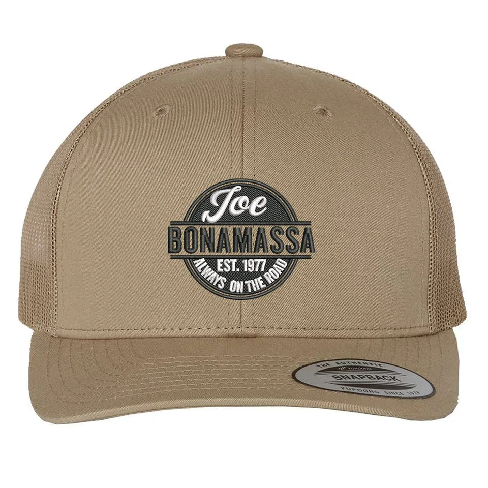 Joe Bonamassa Always On The Road trucker caps svart snapback