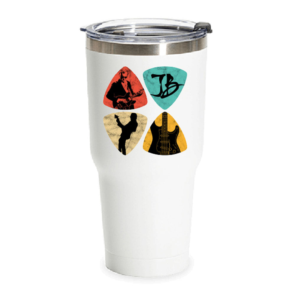Joe Bonamassa Pick Collage tumbler 30oz svart stål