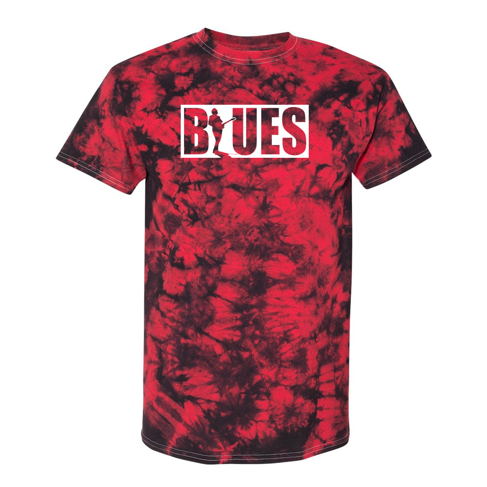 Joe Bonamassa Blues Block Crystal t-skjorte tie-dye bomull