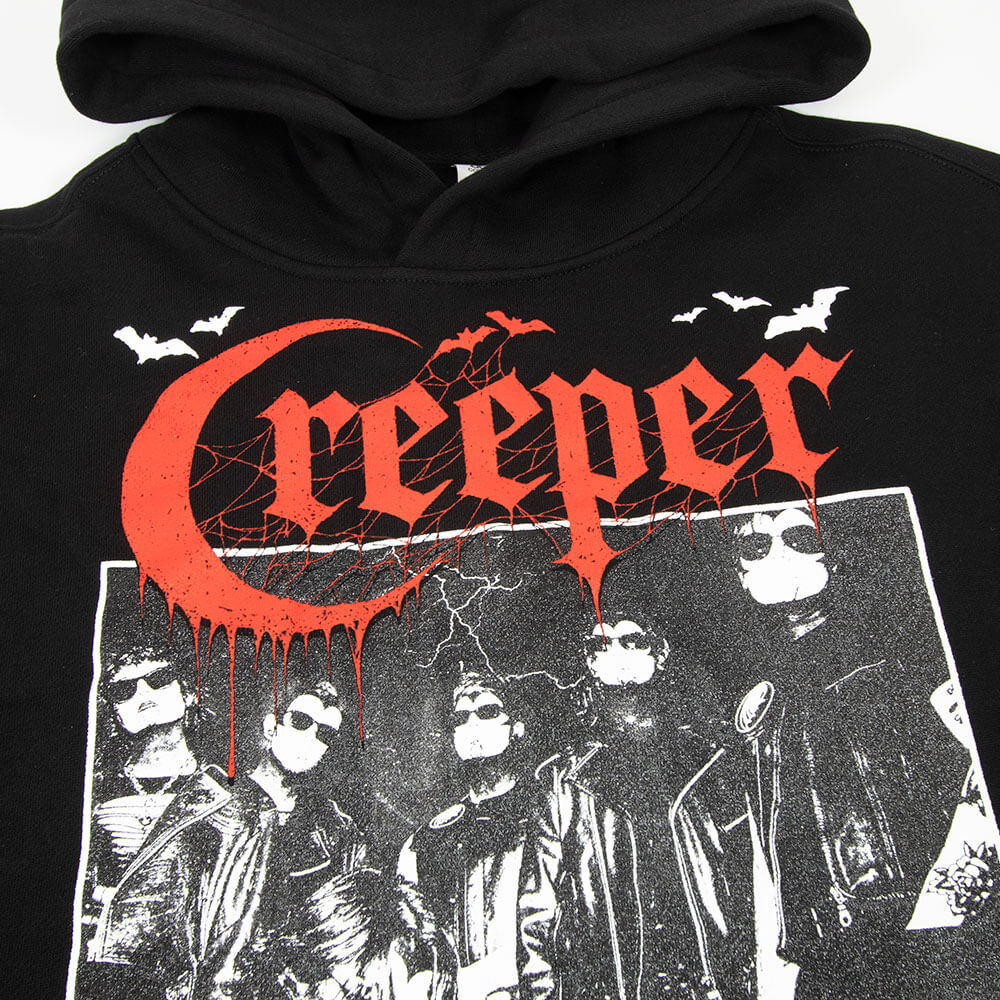Creeper Sanguivore II hettegenser svart bomull
