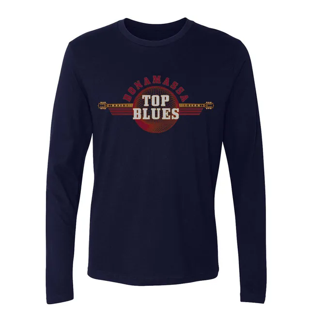 Joe Bonamassa Top Blues Long Sleeve t-skjorte svart bomull