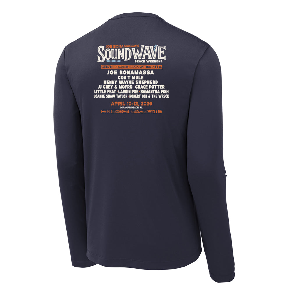 Joe Bonamassa 2026 Sound Wave Beach Weekend UV Pro langermet