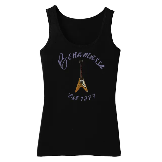 Joe Bonamassa Keepin It Real Since 77 singlet dame svart