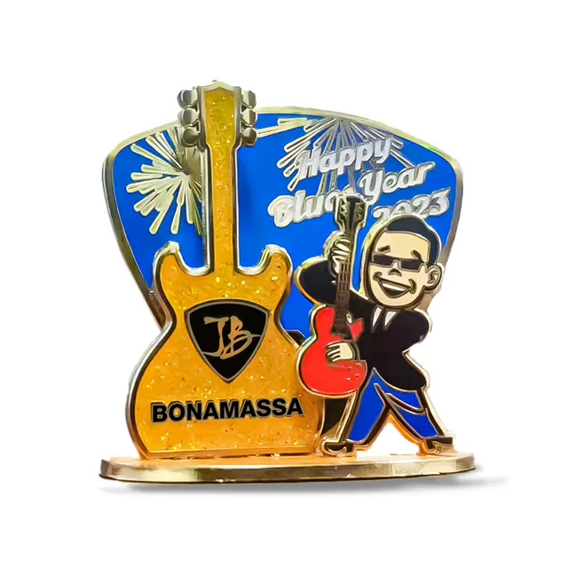 Joe Bonamassa Happy Blues Year pin 2023 gull