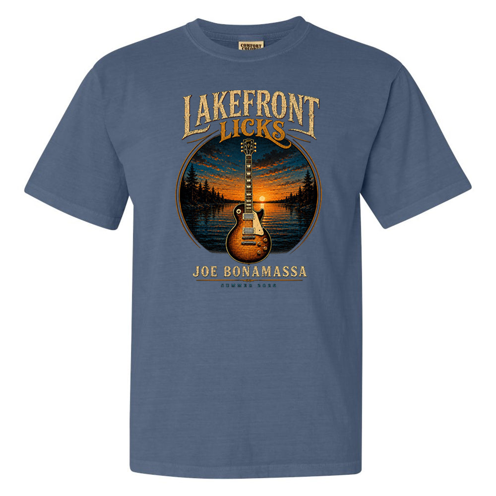 Joe Bonamassa LakeFront Licks t-skjorte unisex heavyweight