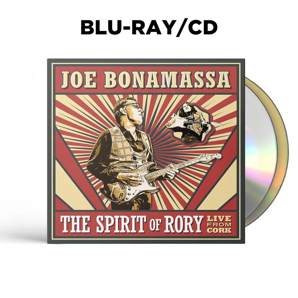 Joe Bonamassa The Spirit Of Rory Live From Cork Blu-ray CD