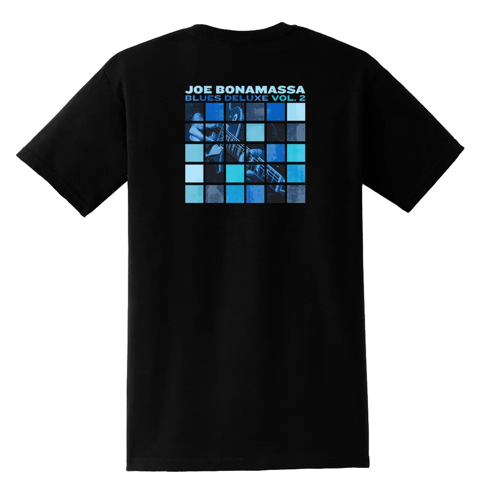 Joe Bonamassa Blues Deluxe Vol.2 t-skjorte unisex lomme