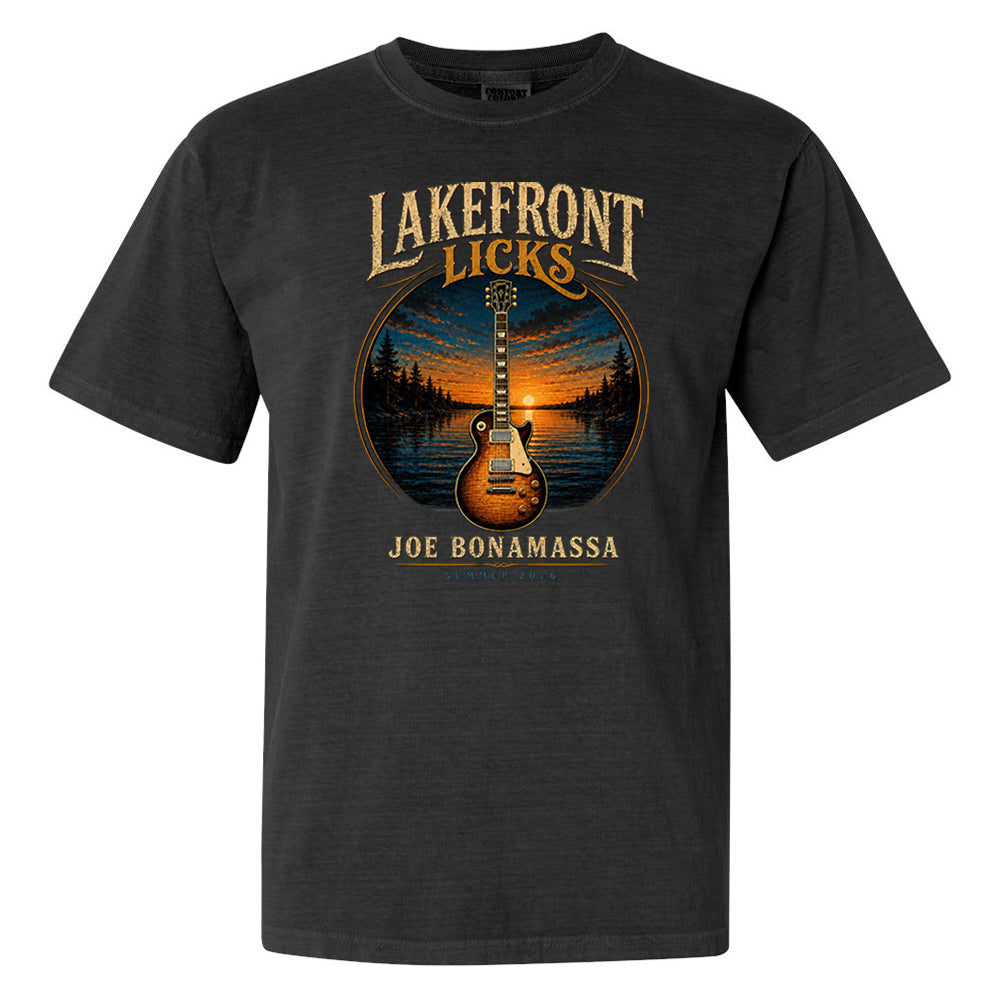 Joe Bonamassa LakeFront Licks t-skjorte unisex heavyweight