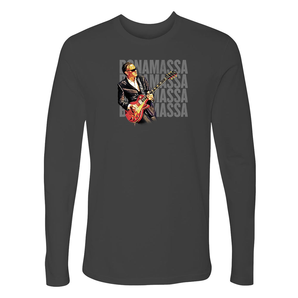 Joe Bonamassa Quadamassa 2.0 langermet t-skjorte bomull