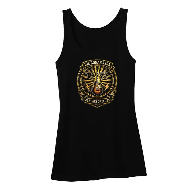 Joe Bonamassa 49 Years of Blues Les Paul singlet dame svart