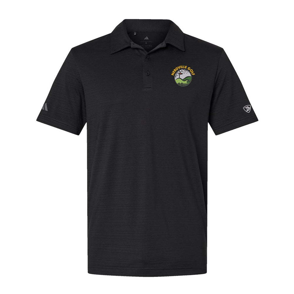 Joe Bonamassa Nerdville Golf Adidas poloskjorte stripet resirkulert