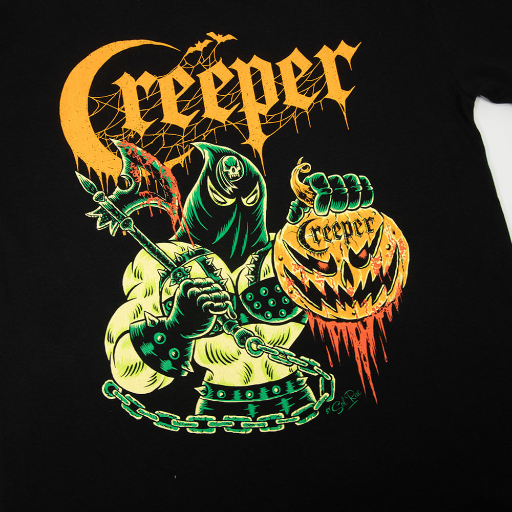 Creeper Sol Roc Mistress of Death t-skjorte svart