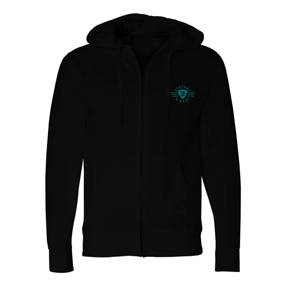 Joe Bonamassa Blues Deco Train hettejakke zip unisex svart