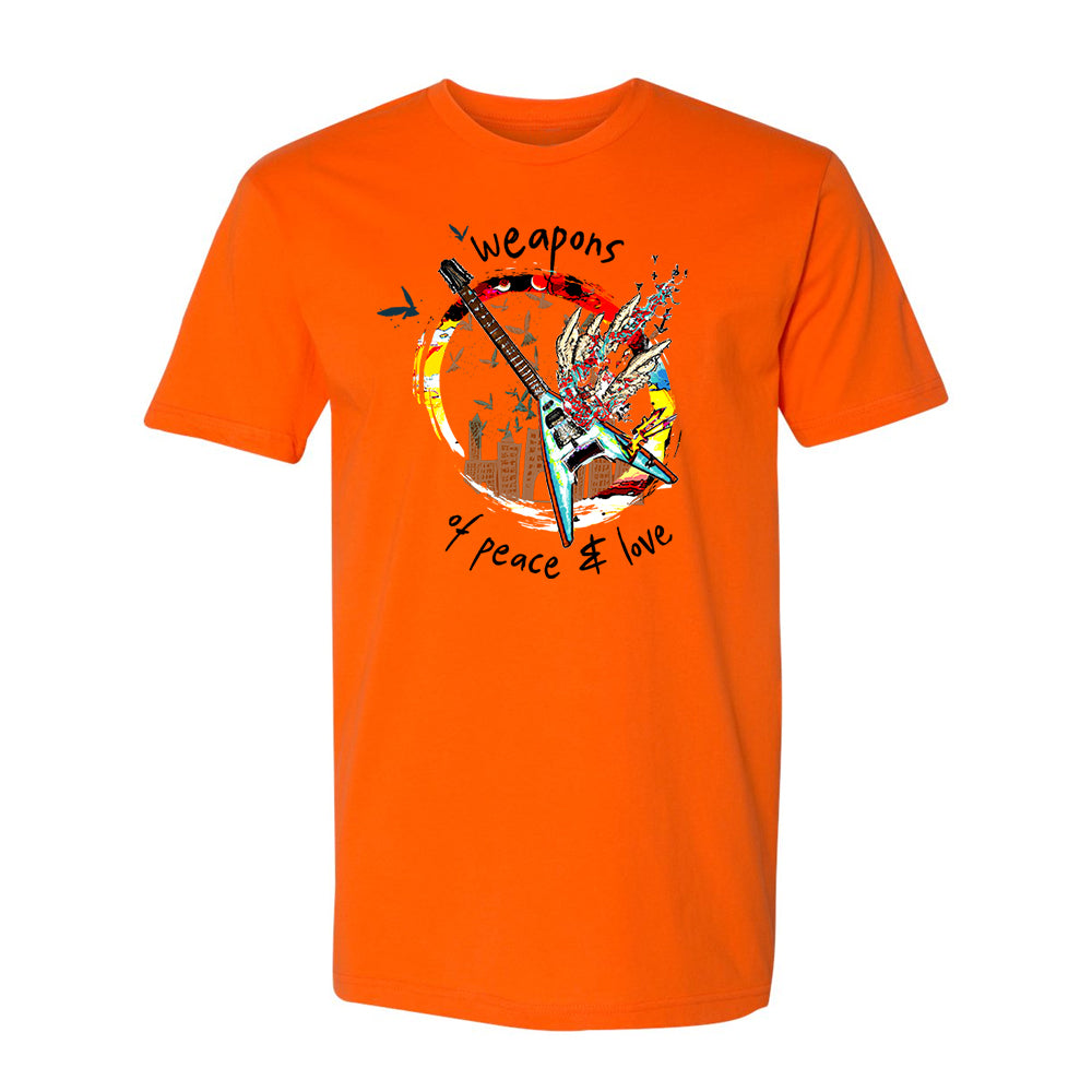 Joe Bonamassa Weapons of Love and Peace t-skjorte svart