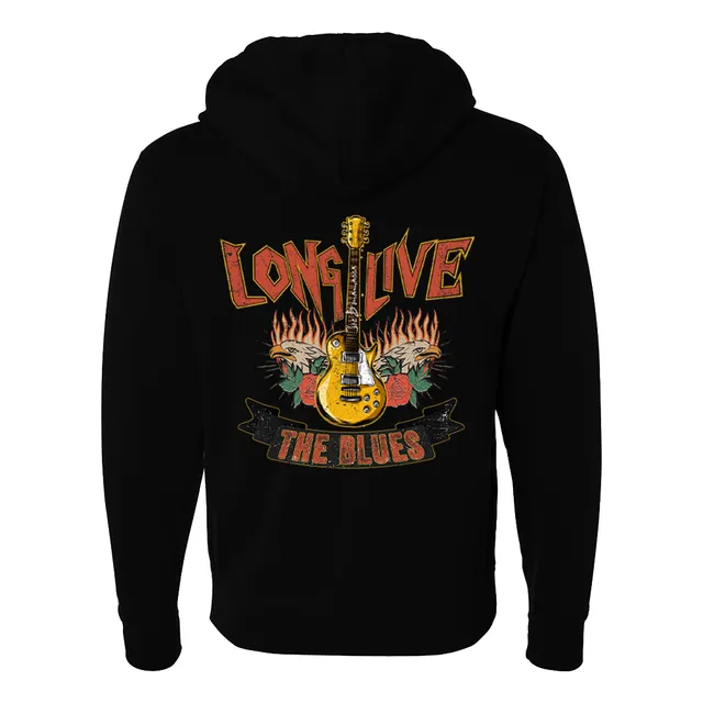 Joe Bonamassa Long Live the Blues hettejakke unisex glidelås