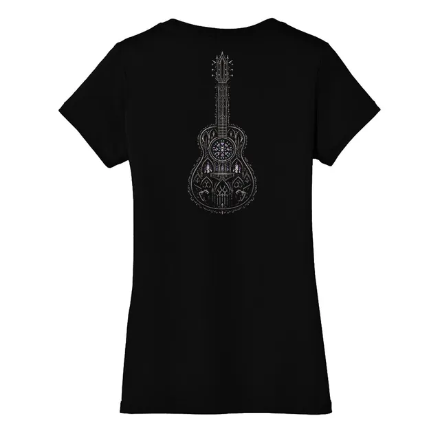 Joe Bonamassa The Sacred Guitar V-neck t-skjorte dame bomull