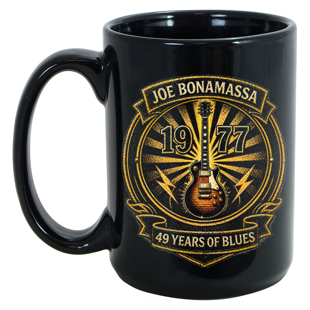 Joe Bonamassa 49 Years of Blues Les Paul Mug krus 11 oz keramikk