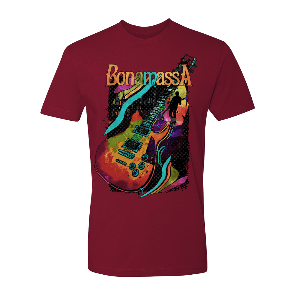 Joe Bonamassa City Blues Fresco t-skjorte svart bomull