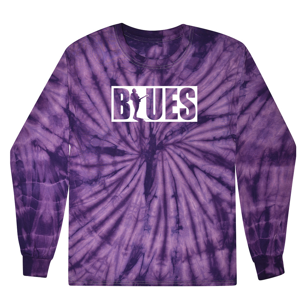 Joe Bonamassa Blues Block langermet tie dye bomull