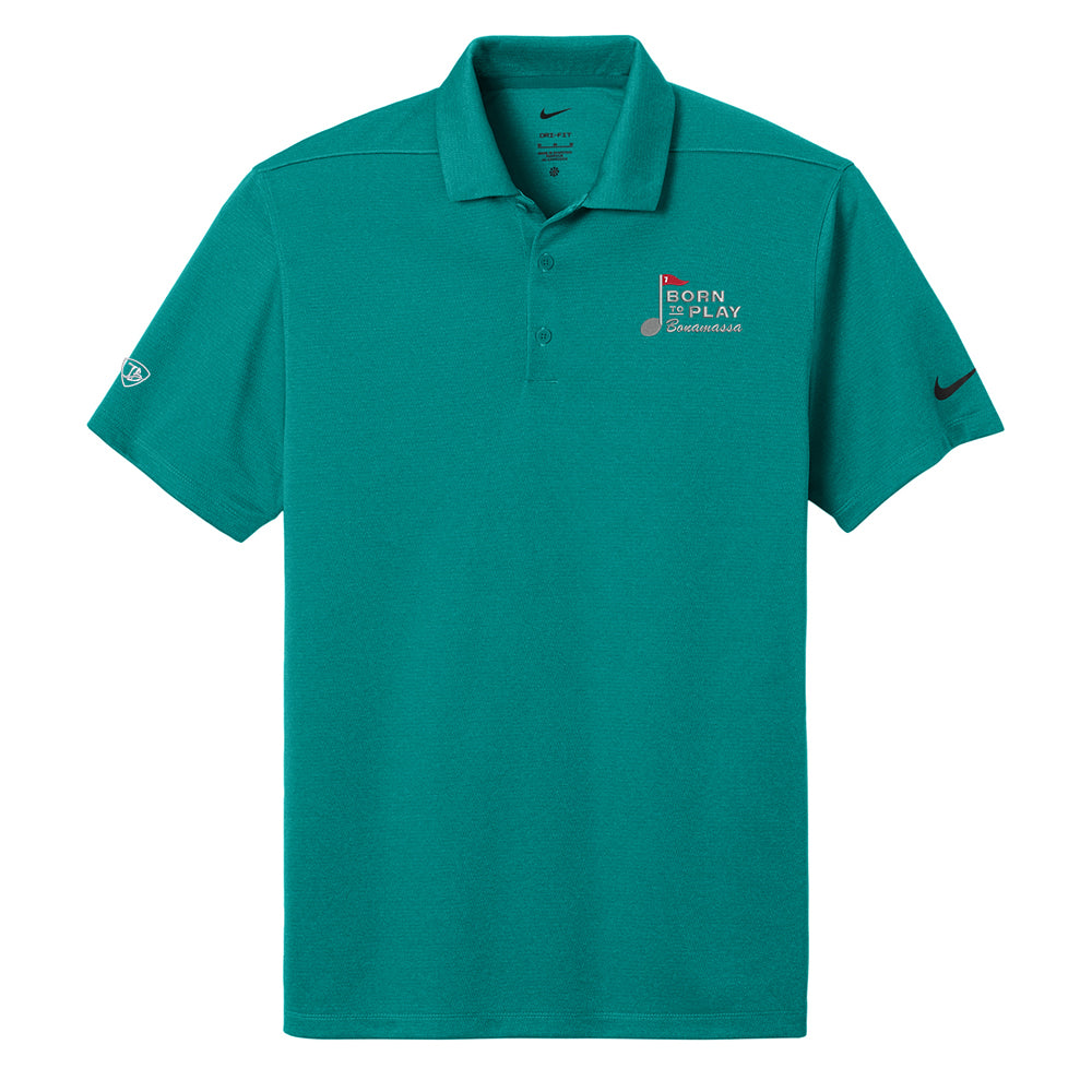 Joe Bonamassa Born 2 Play Nike Dri-Fit pikéskjorte blå