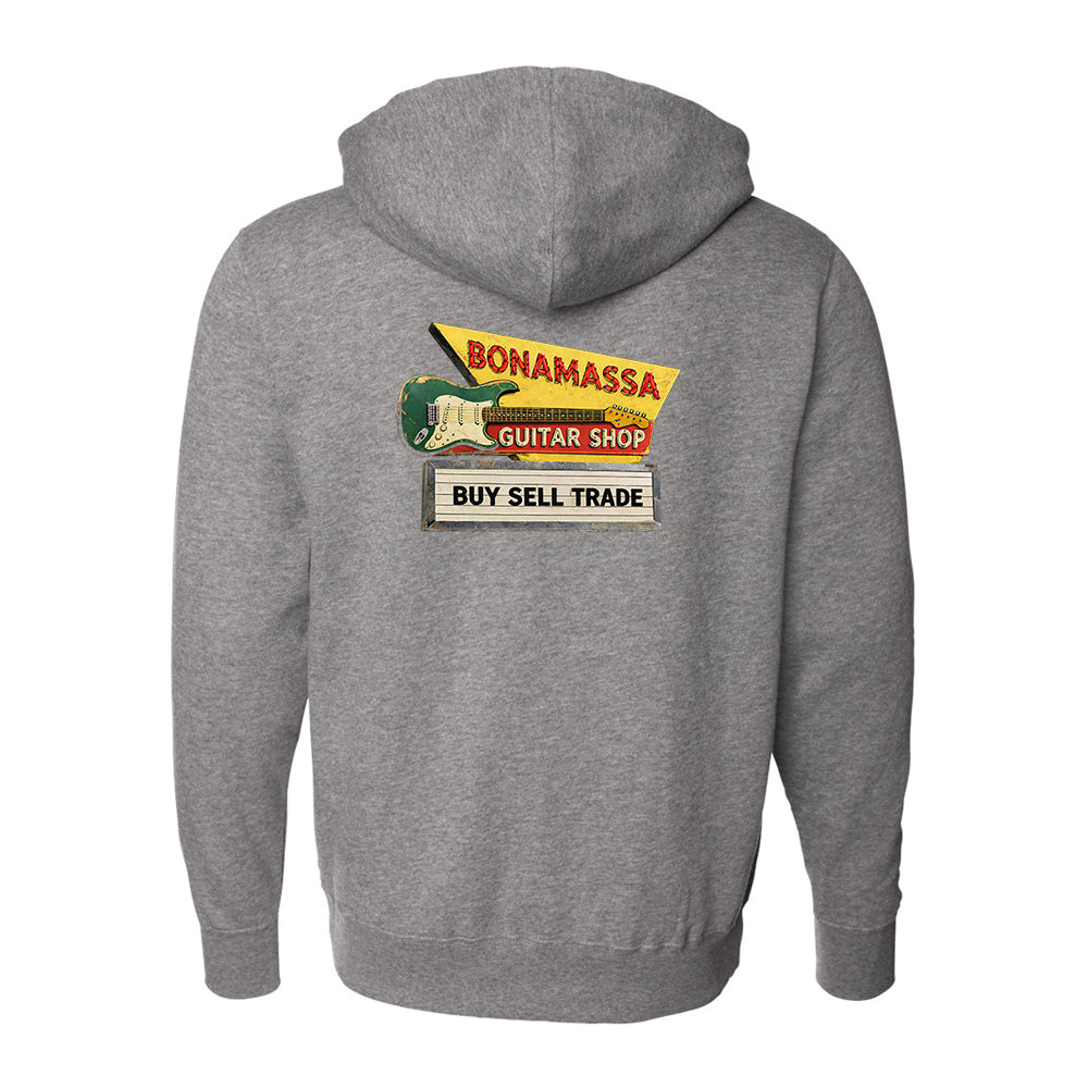 Joe Bonamassa Bona Guitar Shop zip-hoodie hettegenser