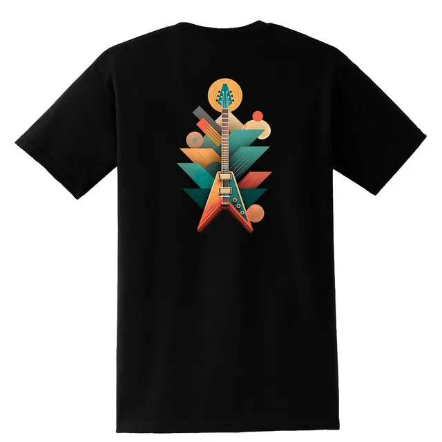 Joe Bonamassa Flying V Odyssey t-skjorte brystlomme unisex
