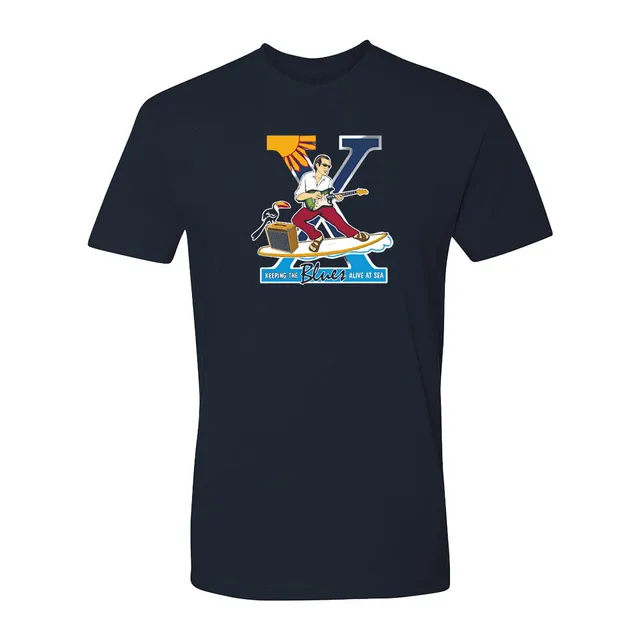 Joe Bonamassa KTBA at Sea X t-skjorte navy unisex