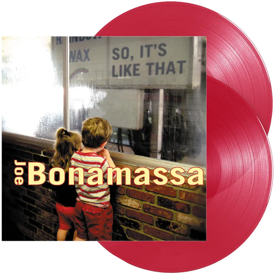 Joe Bonamassa So It's Like That vinyl dobbel LP rød 180g