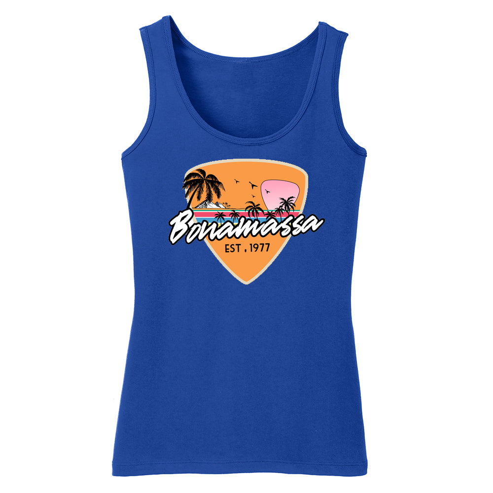 Joe Bonamassa Blues Sunset singlet dame svart bomull