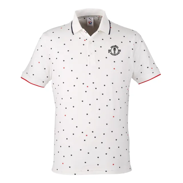 Joe Bonamassa World Class Blues Puma Volition Skylight polo hvit resirkulert