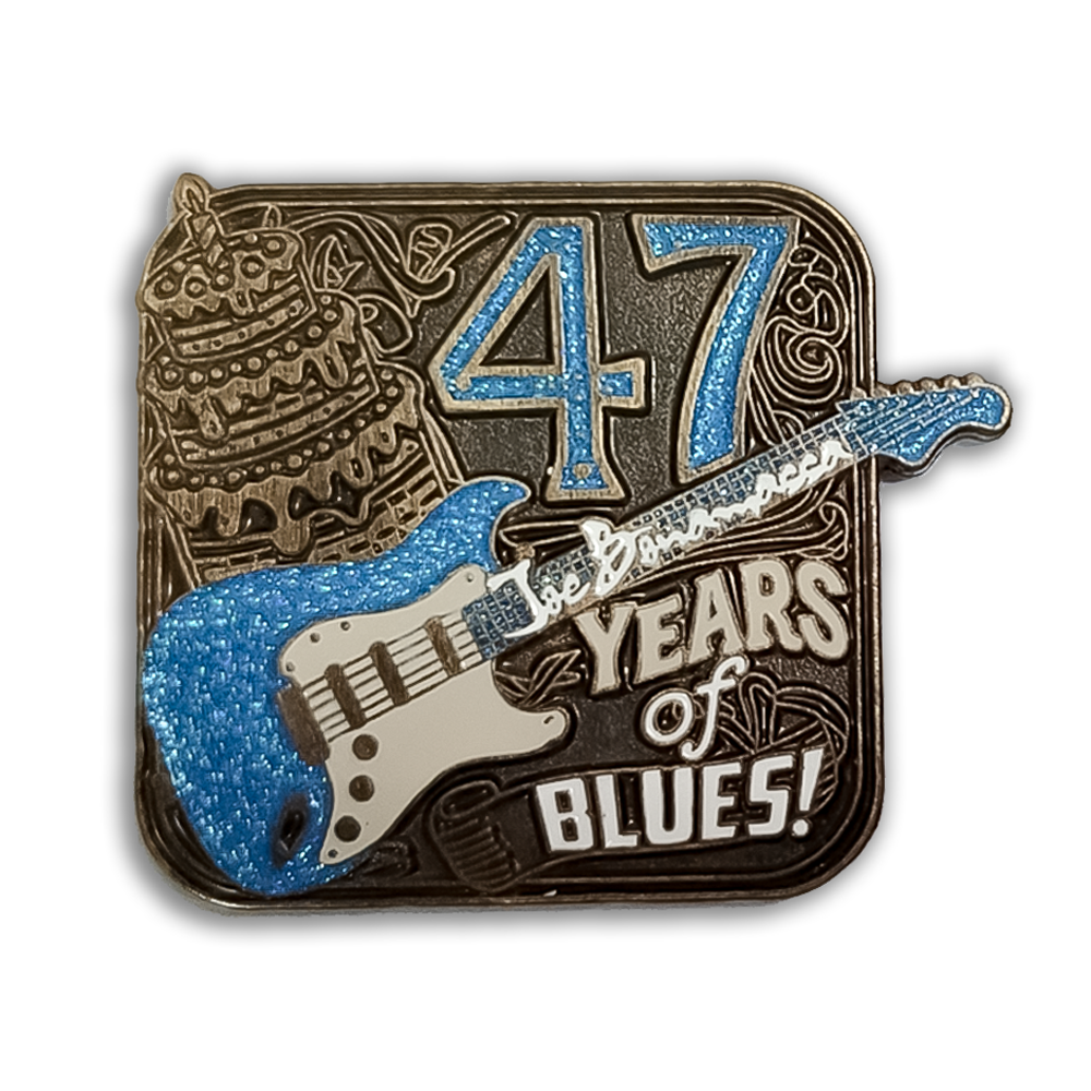 Joe Bonamassa 47 Years of Blues Pin samlepin begrenset 25 stk