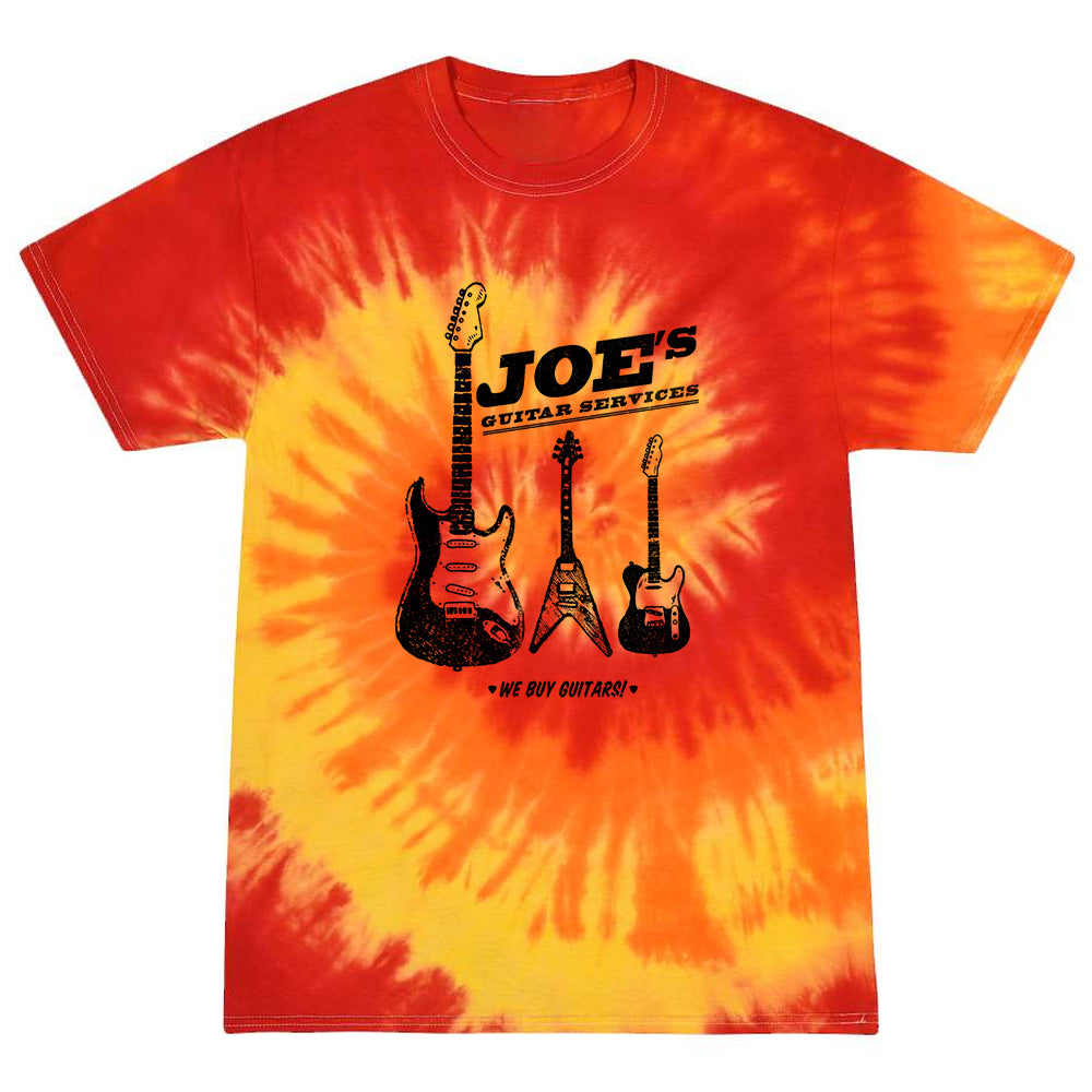 Joe Bonamassa Guitar Service tie-dye t-skjorte aurora bomull
