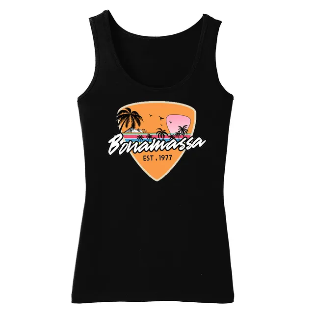 Joe Bonamassa Blues Sunset singlet dame svart bomull
