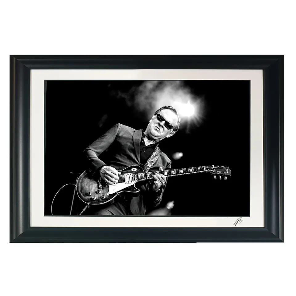 Joe Bonamassa Into The Light litografi #46 ramme