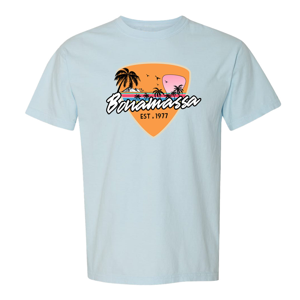 Joe Bonamassa Blues Sunset t-skjorte unisex svart bomull