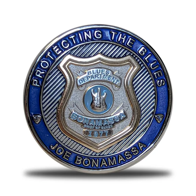 Joe Bonamassa Protecting the Blues samlemynt messing
