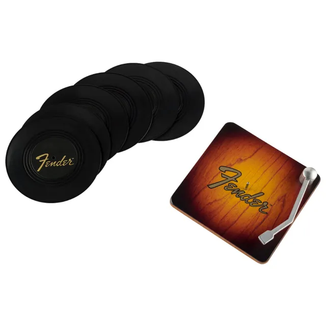 Joe Bonamassa Fender Sunburst coastersett 6-pk vinyl