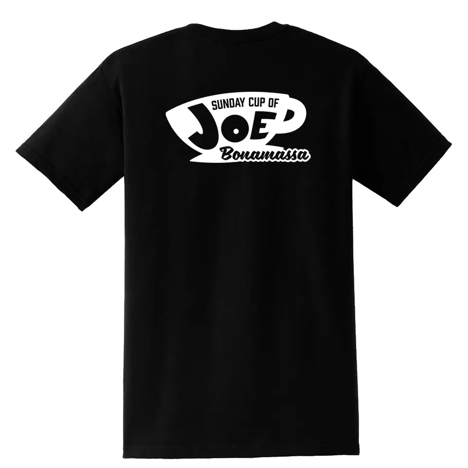 Joe Bonamassa Sunday Cup Of Joe pocket t-skjorte bomull