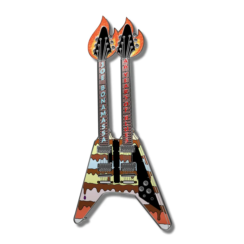 Joe Bonamassa 46 Years of Blues pin emalje