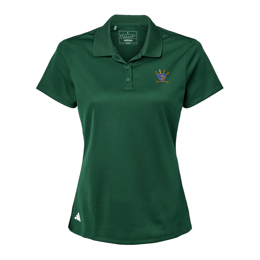 Joe Bonamassa Quadzilla Adidas Basic Sport polo svart dame resirkulert