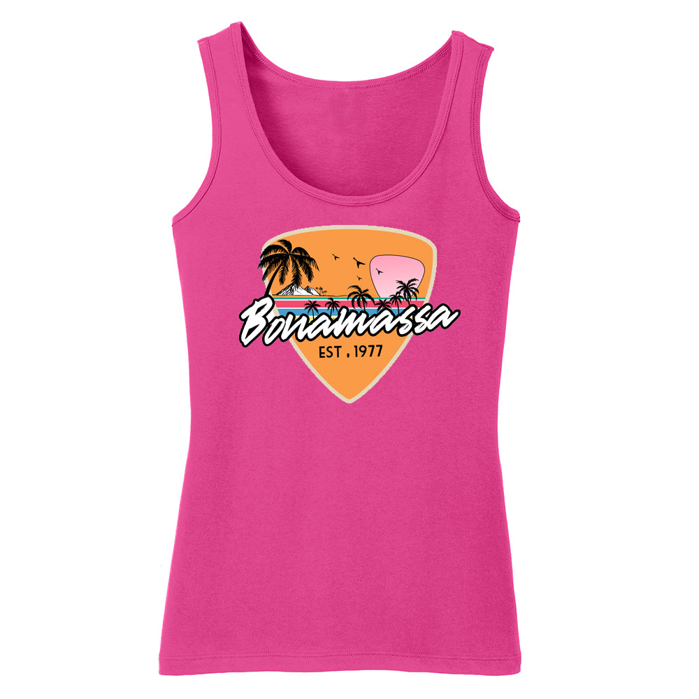 Joe Bonamassa Blues Sunset singlet dame svart bomull