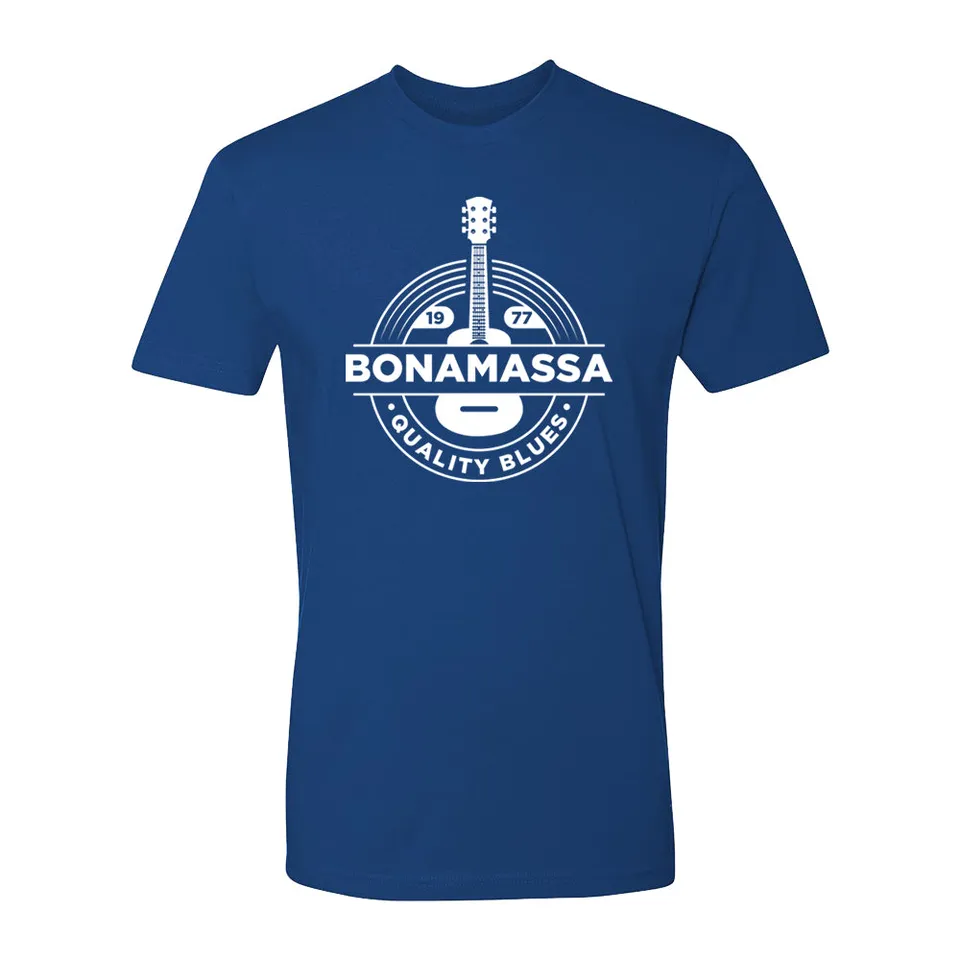 Joe Bonamassa Acoustic Quality Blues t-skjorte unisex svart