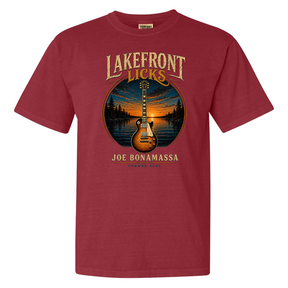 Joe Bonamassa LakeFront Licks t-skjorte unisex heavyweight