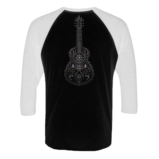 Joe Bonamassa The Sacred Guitar 3/4 t-skjorte hvit/svart