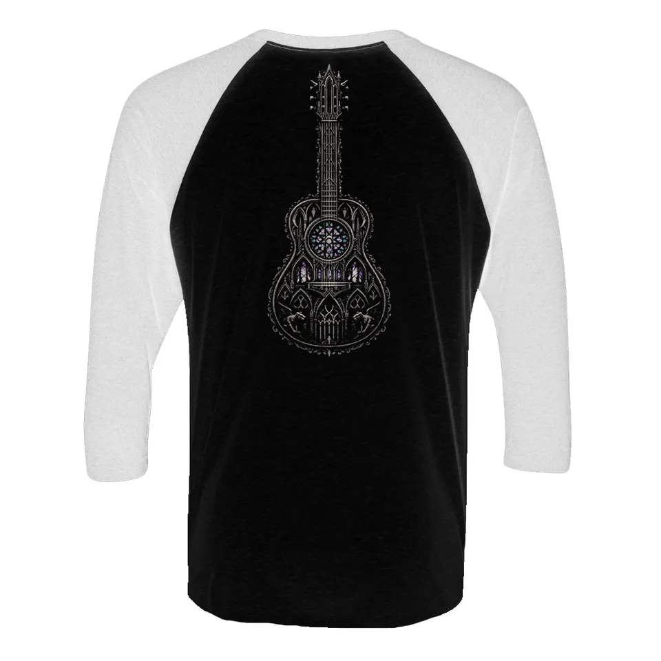 Joe Bonamassa The Sacred Guitar 3/4 t-skjorte hvit/svart