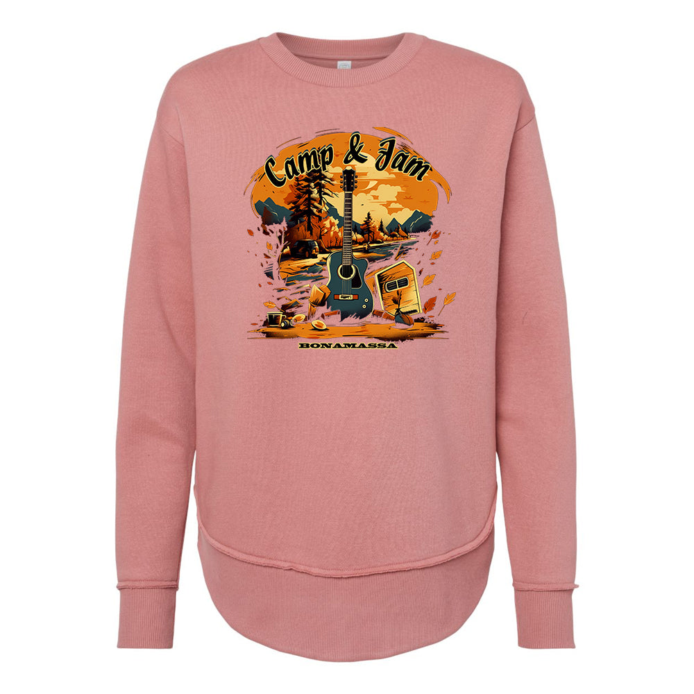 Joe Bonamassa Camp & Jam Weekend Fleece genser dame svart