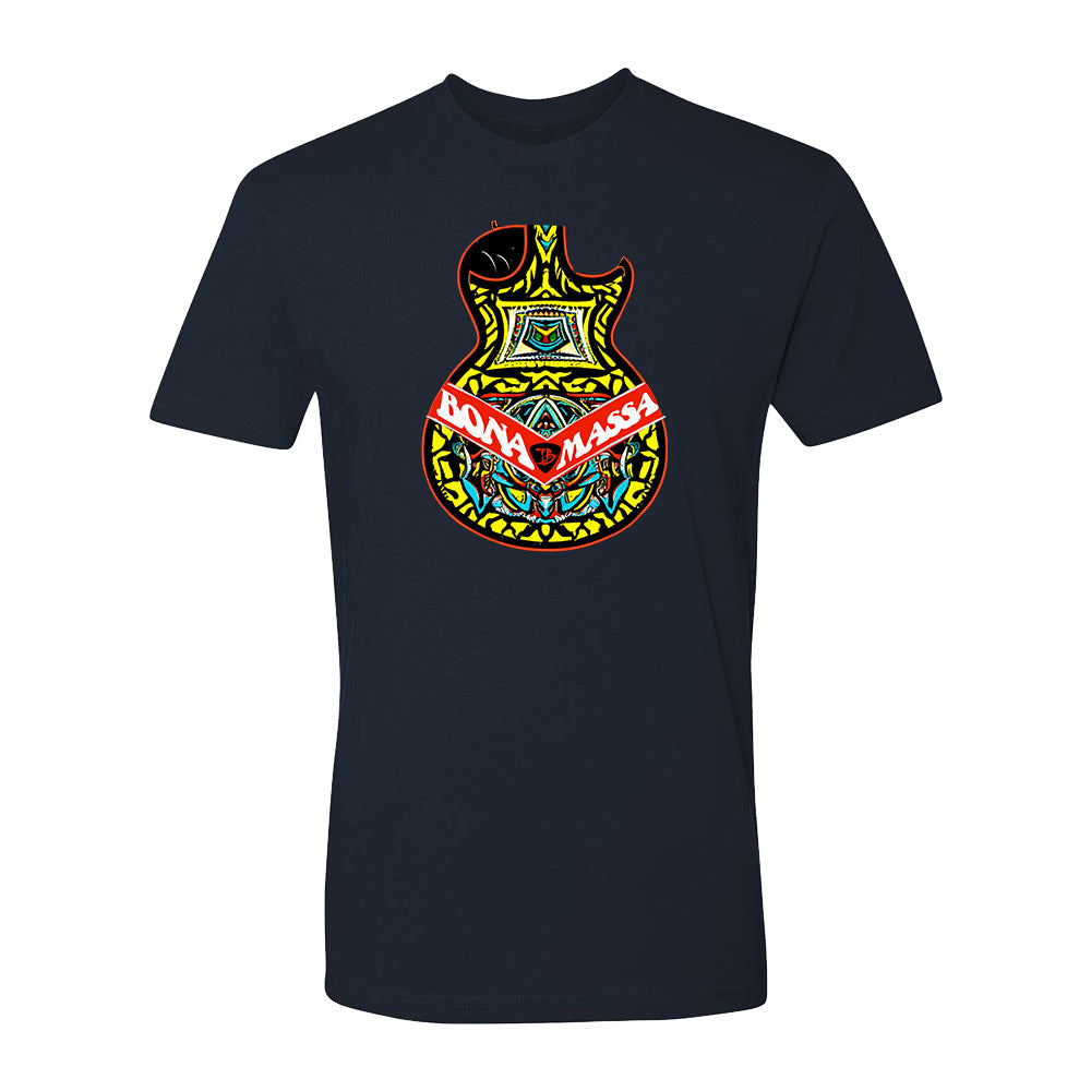 Joe Bonamassa Tribal Guitar t-skjorte unisex svart bomull