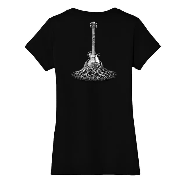 Joe Bonamassa Deep Blues Roots V-hals t-skjorte dame bomull